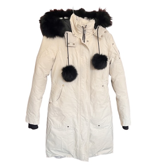 Moose Knuckles Stirling Parka in Snow White size xs - Picture 3 of 16
